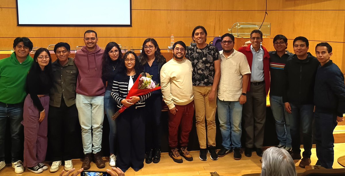 Congratulations to Dr.  <a href="/DianaLore_Prado/">Diana Lorena Prado</a> on obtaining her Ph.D. with Honors at <a href="/UNAM_MX/">UNAM</a>  . Your thesis defense was outstanding. All at the #DIFACQUIM research group wish you the very best and many more successes in your postdoctoral position.