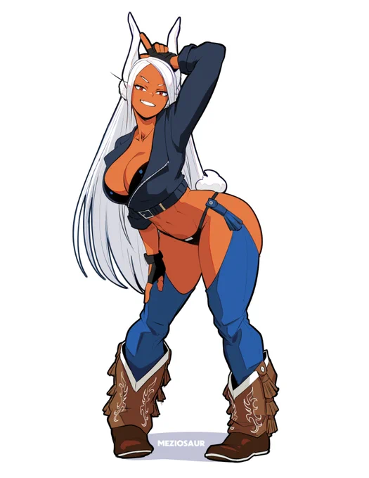 Mirko cosplaying Angel from King of Fighters