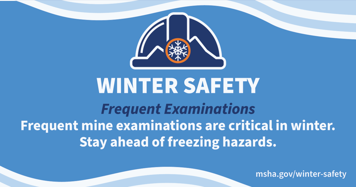 #WinterSafety
msha.gov/winter-safety