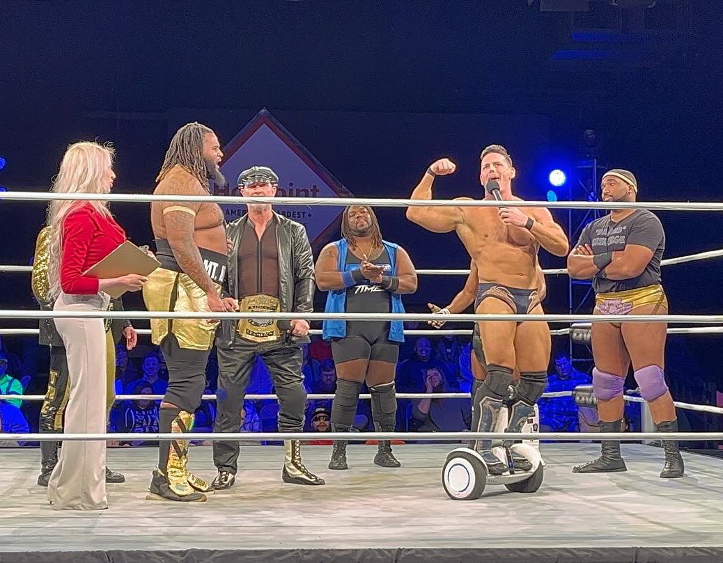 theJessieGFans's tweet photo. Last night on @ovwrestling , @TheDougBasham announced an open challenge for 10K to whoever can body slam Mt Kadeem, @MrPEC_Tacular is up for the challenge, but is also putting up 10k out of his own pocket. 

📺 : https://t.co/hnFgSDrkRu 
.
#wwe #WWERaw #nxt @clintcarroll09 https://t.co/zJVCjVlbKV