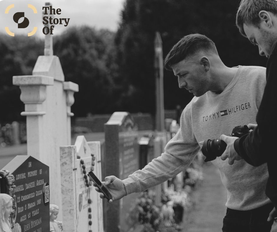 Every headstone hides a story. One scan brings it to life, turning stone into a storybook.  
You can see an example of the beautiful story of Danny Nagle here  buff.ly/3PzvM6a  
buff.ly/4fUDQsR
#TheStoryOf  #CherishedMoments #DigitalLegacy #PreserveYourStory