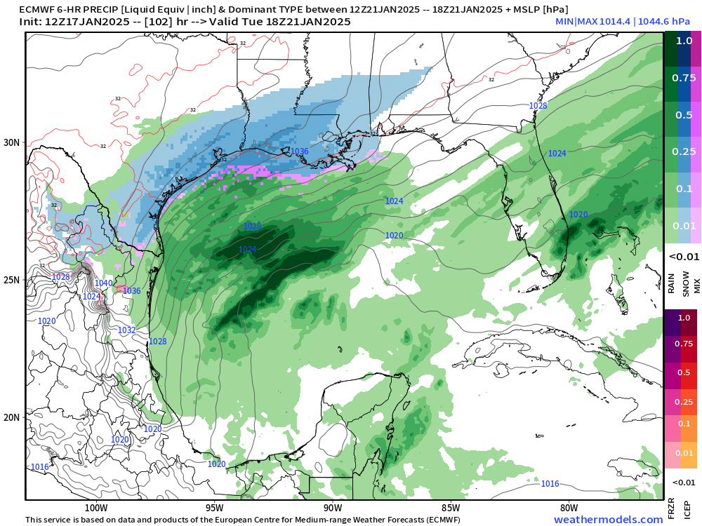 RyanWeather's tweet photo. This is not normal.  Something has changed ...

How much snow do we need to set the record for the 21st Century, 20th Century, and 19th Century along the Gulf Coast?

Asking b/c by early next week, there's potential for crippling winter storm from Houston to Jax, Florida including New Orleans.