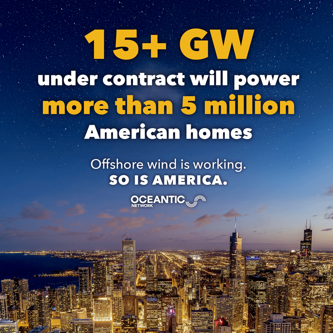 Offshore energy is key to meeting rising demand, providing reliable, affordable power. Large-scale wind projects will supply clean energy to millions and strengthen national security.

Offshore wind is working. So is America. 🇺🇸 
#OSWatWork