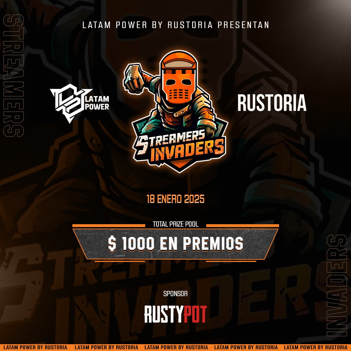 Mañana es el día, a quien vemos en streamers invaders?

⏰ Horarios por país:
15:00 🇲🇽
16:00 🇨🇴🇵🇪
17:00 🇻🇪🇵🇷
18:00 🇨🇱🇧🇴🇵🇾🇦🇷🇺🇾
22:00 🇪🇸