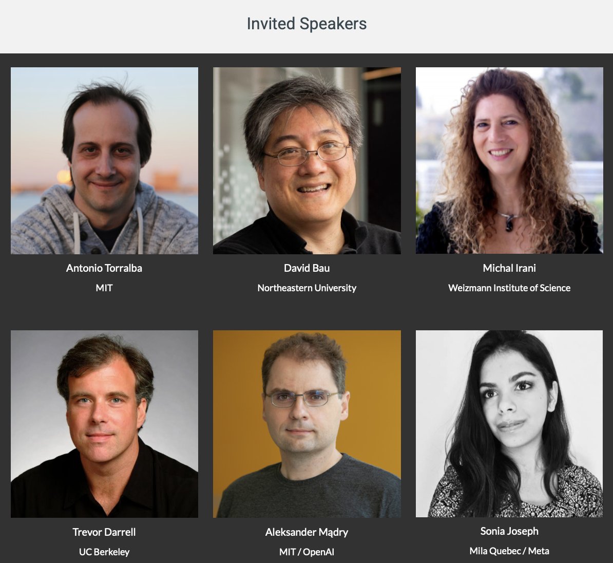 Mechanistic Interpretability for Vision @ CVPR2025 (@miv_cvpr2025) on Twitter photo π Curious about what's really happening inside vision models?
Join us at the First Workshop on Mechanistic Interpretability for Vision (MIV) at <a href="/CVPR/">#CVPR2025</a>!
π’ Website: sites.google.com/view/miv-cvpr2β¦
Meet our amazing invited speakers!
#CVPR2025 #MIV25 #MechInterp #ComputerVision π Curious about what's really happening inside vision models?
Join us at the First Workshop on Mechanistic Interpretability for Vision (MIV) at <a href="/CVPR/">#CVPR2025</a>!
π’ Website: sites.google.com/view/miv-cvpr2β¦
Meet our amazing invited speakers!
#CVPR2025 #MIV25 #MechInterp #ComputerVision