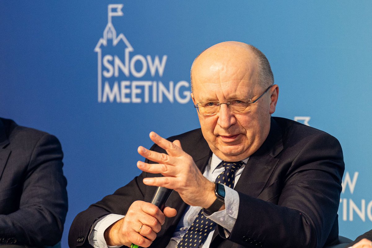 Strengthening European defence is a shared goal of EU Member States, societies, and EU institutions. 

This was my main message at the #SnowMeeting2025 in Vilnius 🇱🇹.