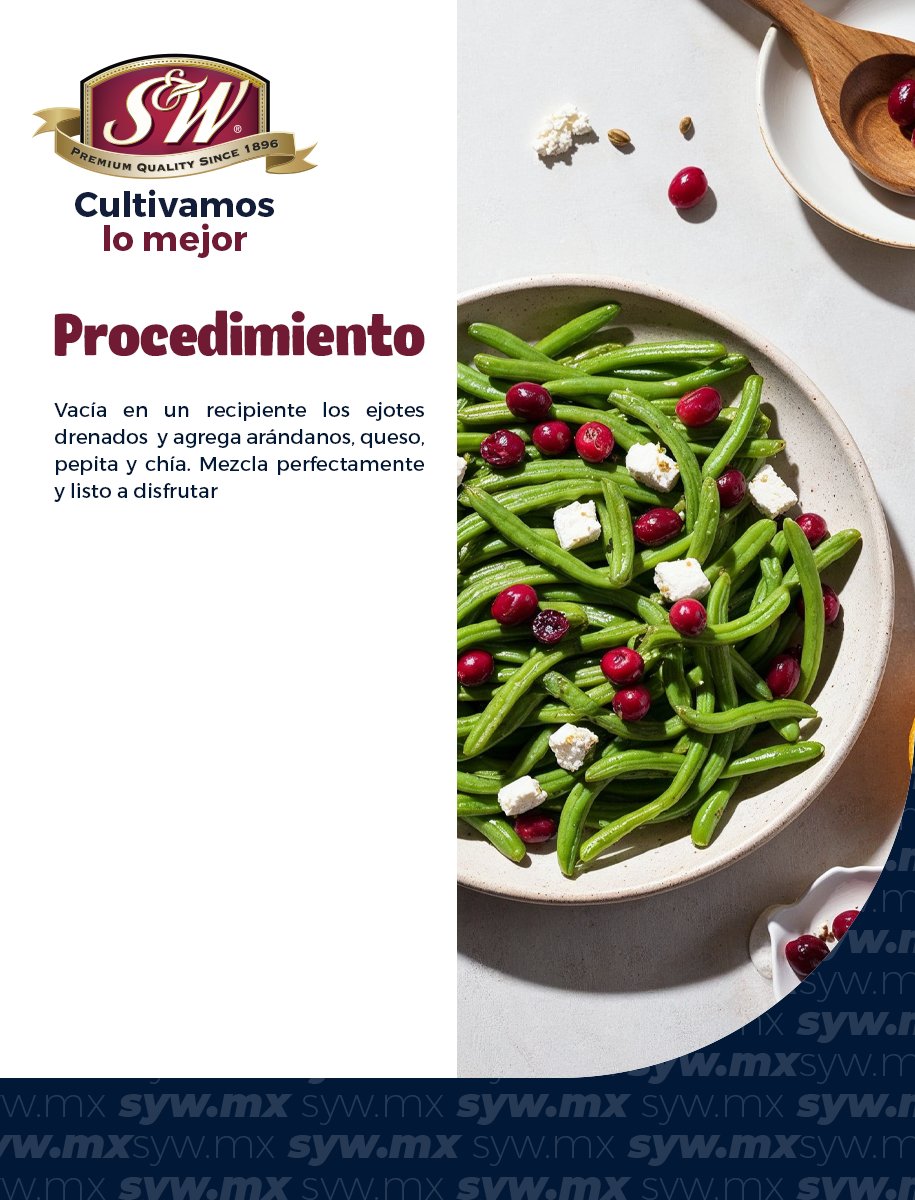syw_mexico's tweet photo. ¿Hoy no tienes tiempo para cocinar? Te tenemos la receta perfecta para esos momentos: Ensalada de ejotes con arándanos y queso panela #SyW
#recetas #recetasfaciles #food #cocina #recetassaludables #comida #saludable #a #receta #foodie #comidasaludable #instafood #comidasana https://t.co/sldwvM4Azx