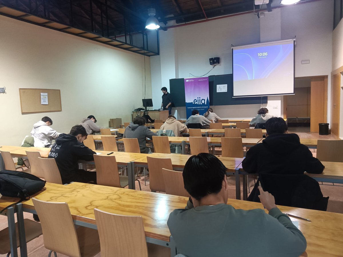 📢 Hoy hemos acogido la Fase Local de la LXI Olimpiada Matemática Española  🧮
¡Enhorabuena a todos los participantes! 👏
#OlimpiadaMatemática  <a href="/RealSocMatEsp/">RSME</a> <a href="/OMErsme/">Olimpiada Matemática Española</a>