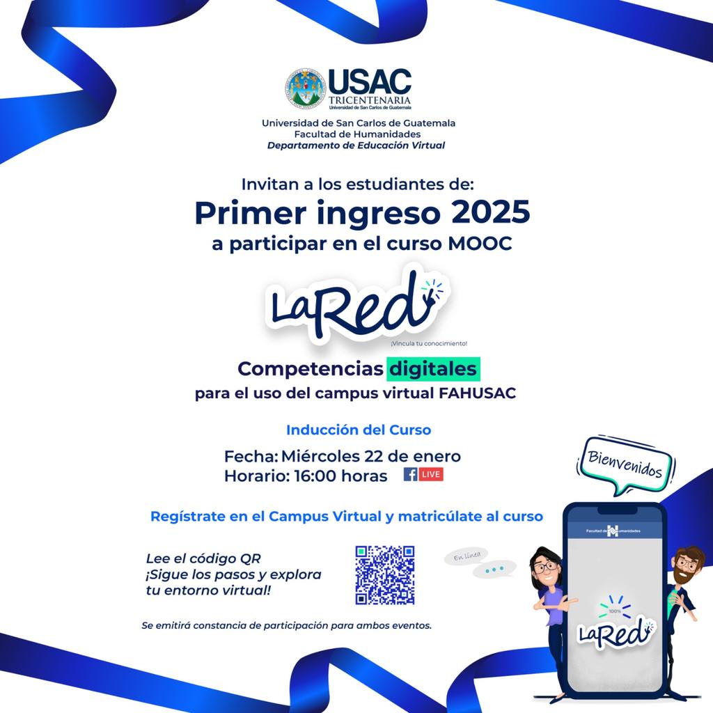 fahusac's tweet photo. ¡No te pierdas esta gran oportunidad! 🙌🏼
#SomosHumanidades #USAC https://t.co/7fD8NPGrvR