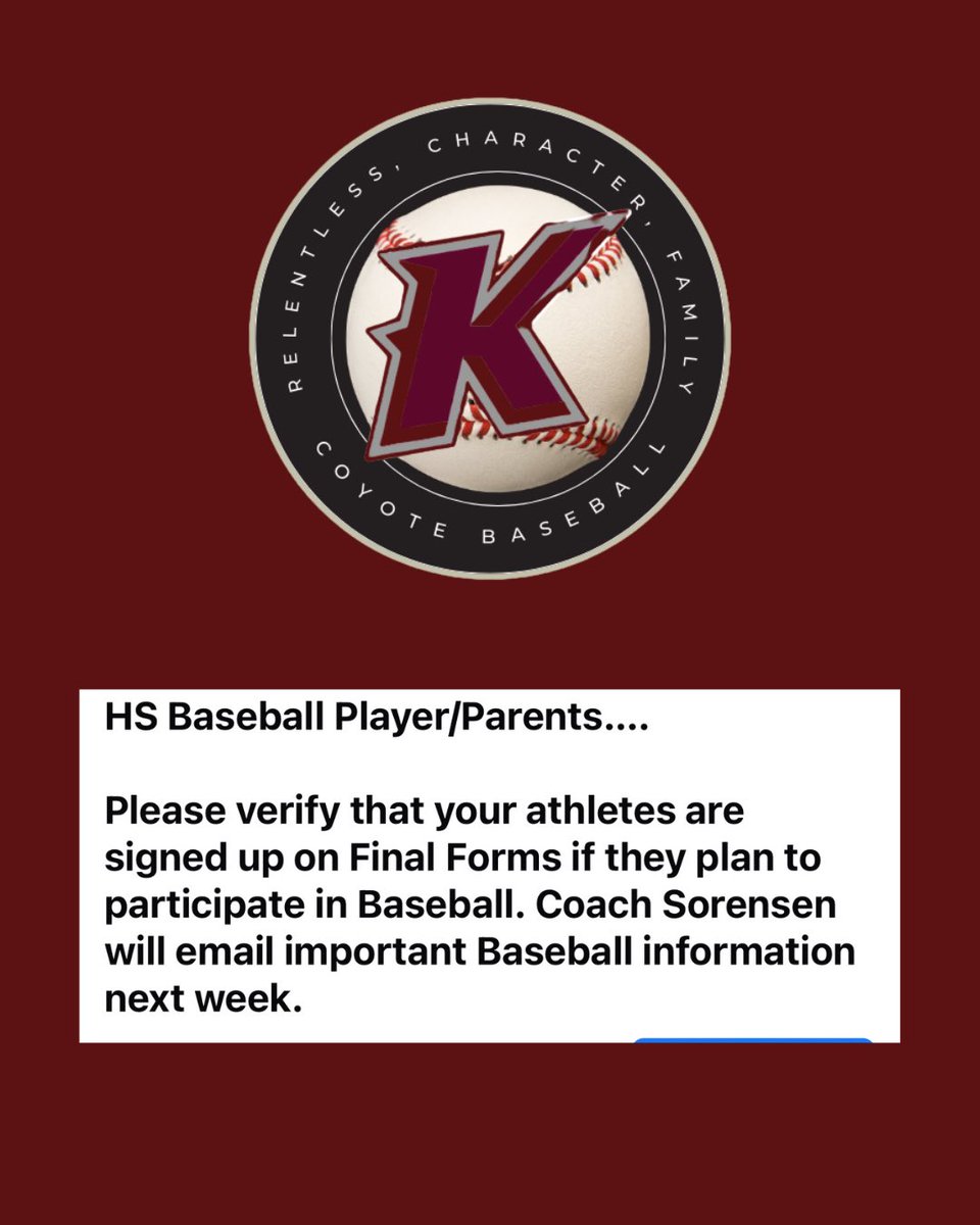 KHS Coyote Baseball tweet media