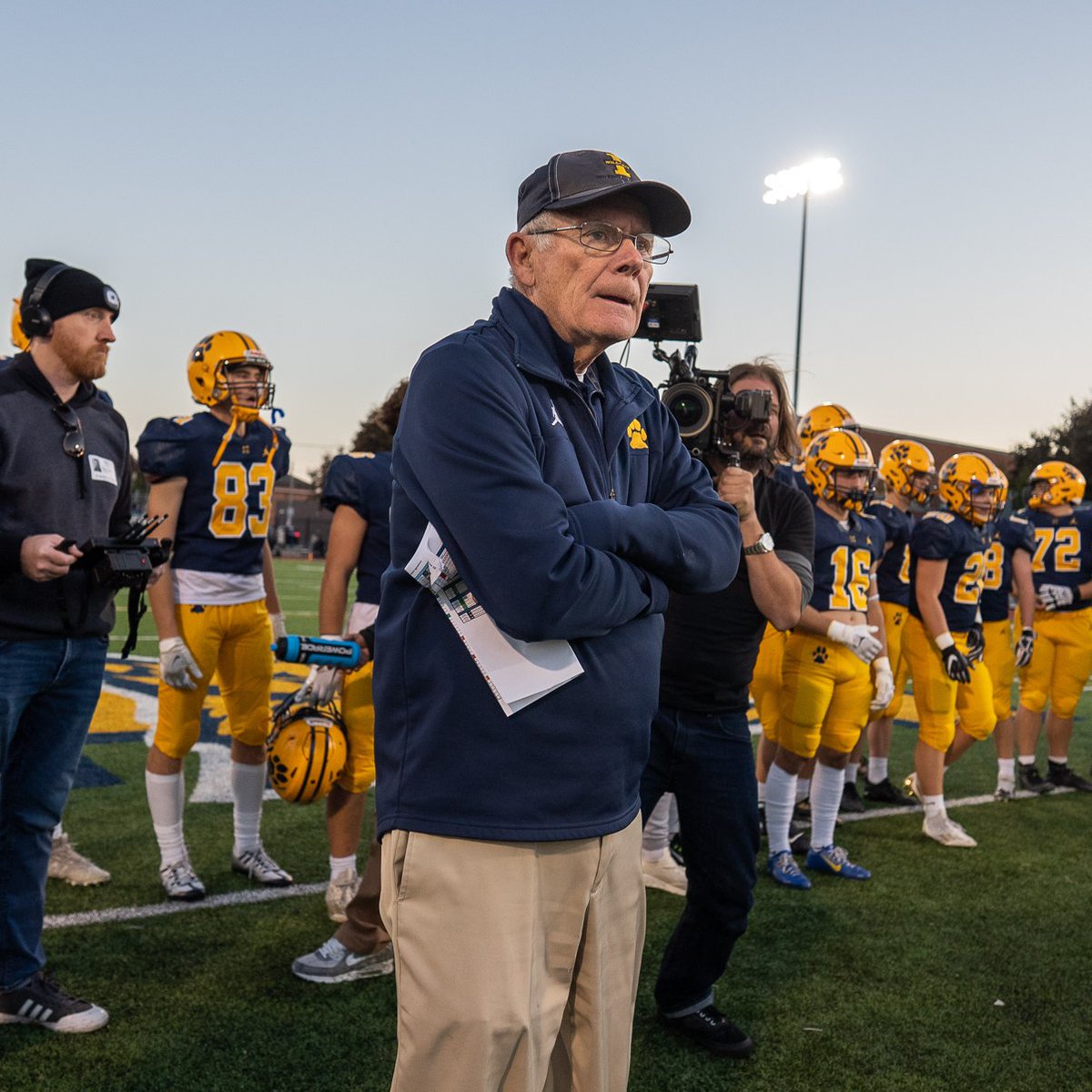 Check out the official trailer of ‘The Object of the Game’ directed by Matt Waldeck '02! The documentary features names of football royalty such as Bill Belichick, Tony Dungy, Roger Goodell, and many more on our own Chuck Kyle's '69 farewell season!

youtube.com/watch?v=ND9SvF…