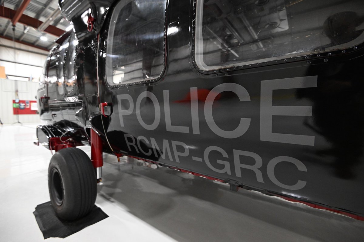 rcmpgrcpolice's tweet image. The RCMP is increasing existing border surveillance by using additional helicopters. They will help in continuing to keep our border secure. 
#BorderSecurity