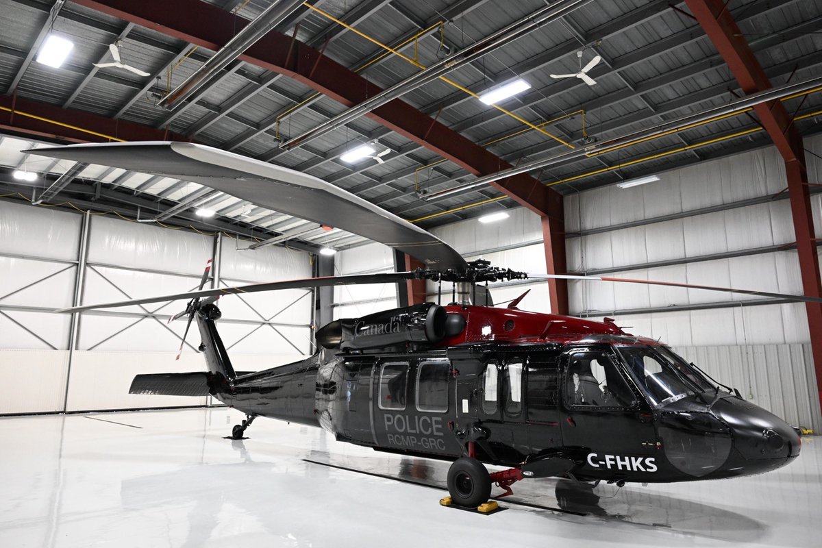 rcmpgrcpolice's tweet image. The RCMP is increasing existing border surveillance by using additional helicopters. They will help in continuing to keep our border secure. 
#BorderSecurity