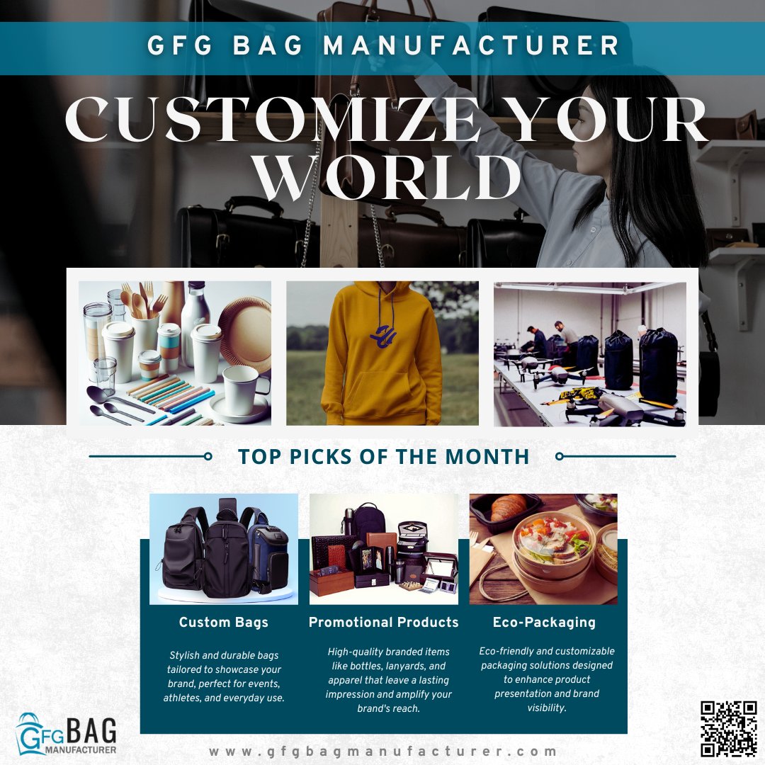 GFGManufacturer's tweet image. 𝐃𝐞𝐬𝐢𝐠𝐧 𝐰𝐢𝐭𝐡𝐨𝐮𝐭 𝐥𝐢𝐦𝐢𝐭𝐬🌟

Let’s start creating something extraordinary!
☎️ 865 770 3722
📩 info@gfgbagmanufacturer.com
🪩 gfgbagmanufacturer.com

#custombags #promotionalproducts #disposablepackaging #webringyourdesignstolife #gfgdifference #gfgbagmanufacturer