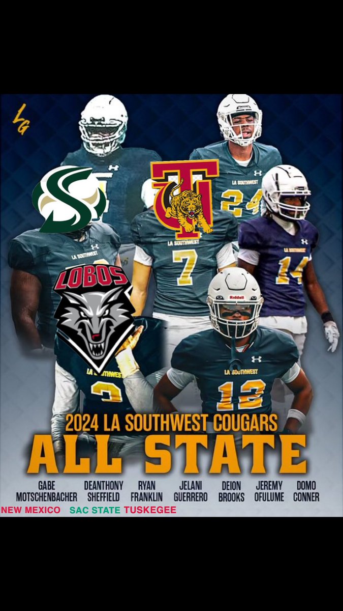 Shef 👨🏿🍳 (@deexshef) on Twitter photo LA SOUTHWEST IS PRODUCING
AND MY BROTHERS ARE LOOKING FOR HOMES
<a href="/DominicConner22/">Dominic Conner</a> : hudl.com/v/2QDCsU
<a href="/JeremyOfulume/">Jeremy Onyechi-ofulume🇳🇬</a> : hudl.com/v/2QBJKR
<a href="/jelani_guerrero/">Jelani Guerrero</a> : hudl.com/v/2QCnt9
<a href="/D310NB/">D310N B.</a> : hudl.com/v/2QTUuk
MORE PLAYERS IN DOC : docs.google.com/document/d/1J-… LA SOUTHWEST IS PRODUCING
AND MY BROTHERS ARE LOOKING FOR HOMES
<a href="/DominicConner22/">Dominic Conner</a> : hudl.com/v/2QDCsU
<a href="/JeremyOfulume/">Jeremy Onyechi-ofulume🇳🇬</a> : hudl.com/v/2QBJKR
<a href="/jelani_guerrero/">Jelani Guerrero</a> : hudl.com/v/2QCnt9
<a href="/D310NB/">D310N B.</a> : hudl.com/v/2QTUuk
MORE PLAYERS IN DOC : docs.google.com/document/d/1J-…