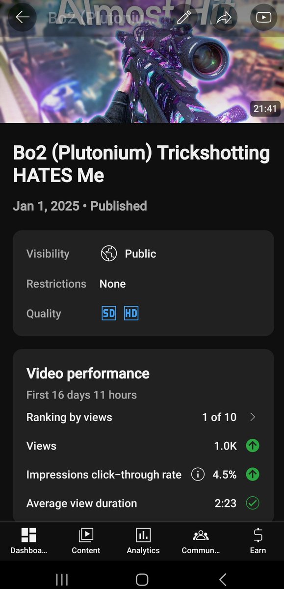 KnownAsFuture's tweet image. DUDE 1K VIEWS 😭

I guess more trickshotting videos then