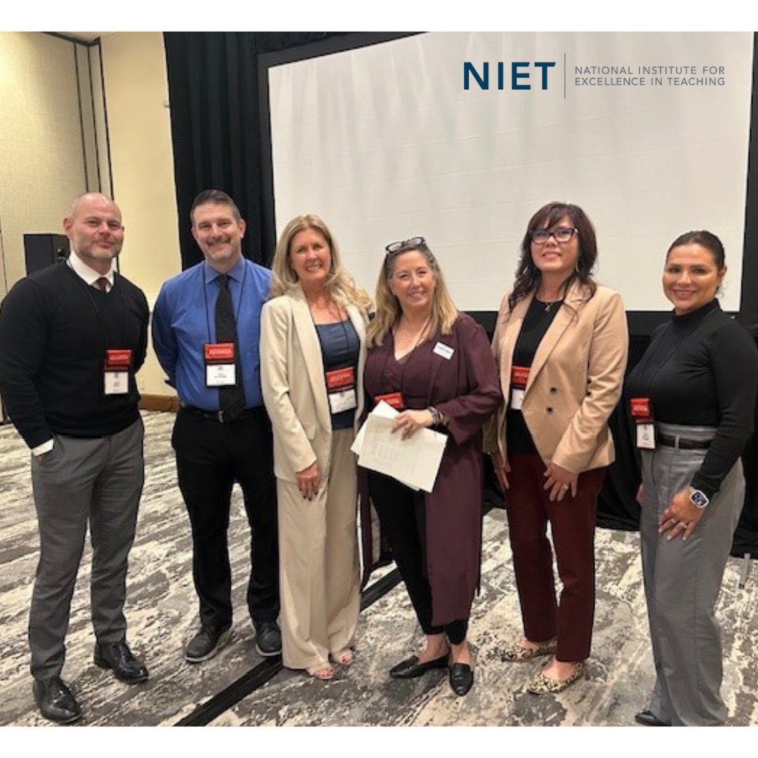 NIETteach's tweet photo. This week, NIET had the privilege of attending the @azedschools ESSA Conference to present alongside our valued partners and engage in meaningful collaboration with incredible educators from across Arizona. #ESSAConference #NIET2025 @MiamiUnifiedSch @SchoolSomerton @horizonhonors https://t.co/DCdjGgKmxx