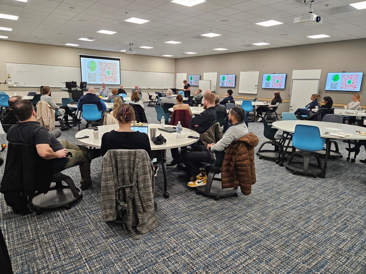 GVSUSimCenter's tweet photo. This morning, the West Michigan Simulation Collaborative gathered for an engaging and insightful meeting focused on advancing healthcare simulation. It was an incredible opportunity to connect, learn, and share best practices with colleagues in W MI. https://t.co/H4xrbM4GuP