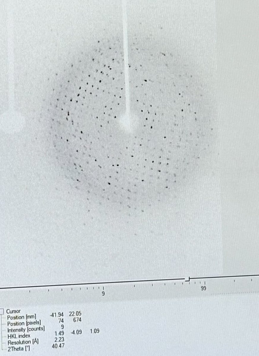 An update on those crystals! #TGIF