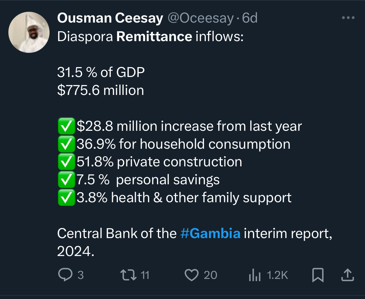 I understand this is for budget support for which, after seeing after annual budget, you know a lot of it is going to be mismanaged. So this is the token we are accepting from EU to stop and also accept back those being forcefully returned irrespective of how they got there?