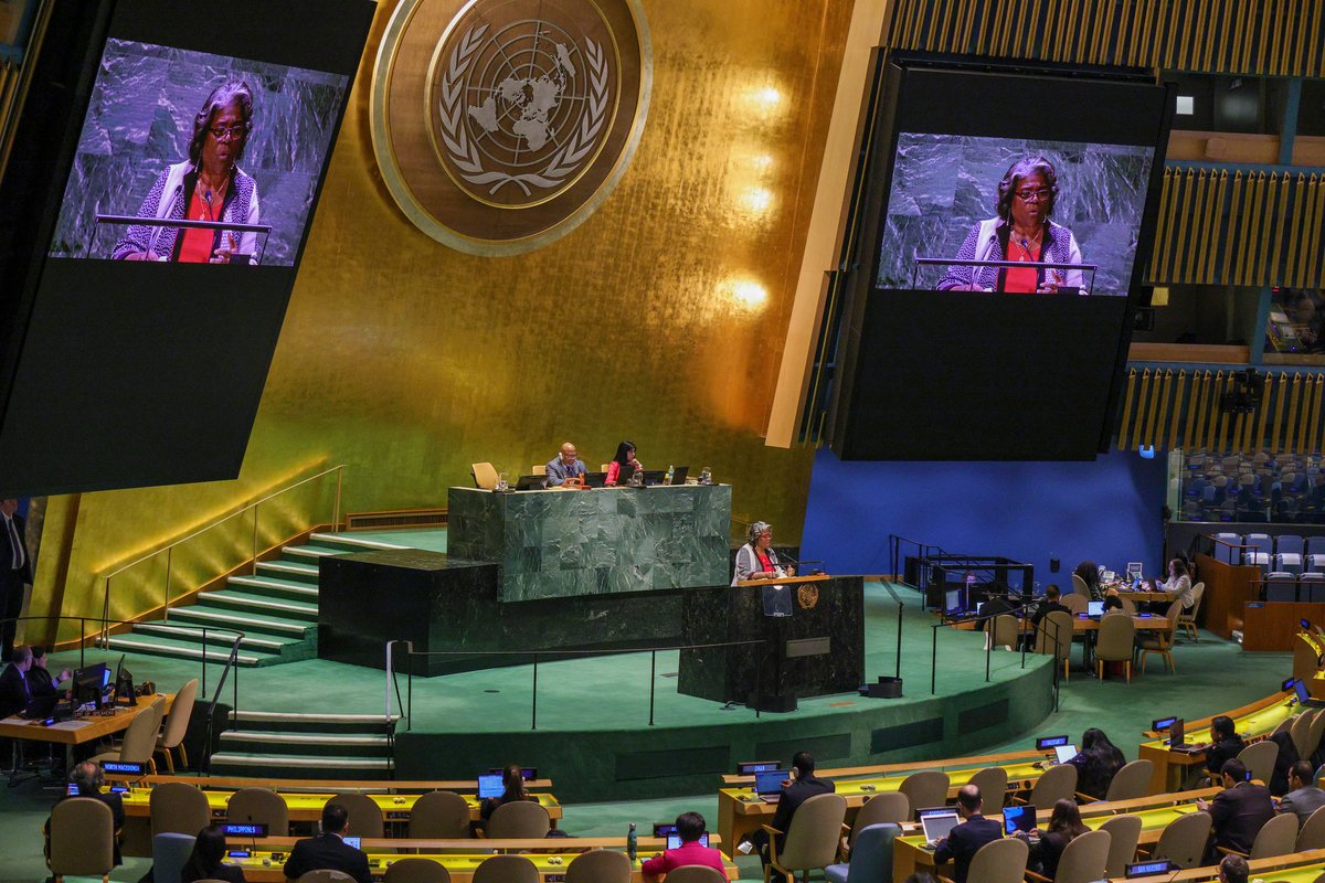 U.S. Ambassador to the United Nations (@usambun) on Twitter photo It has been the honor of a lifetime to serve under the leadership of <a href="/POTUS/">President Donald J. Trump</a> and <a href="/VP/">Vice President JD Vance</a> – alongside the incredible public servants at <a href="/USUN/">U.S. Mission to the UN</a>.
I am so proud of all we have accomplished. Together, we have restored America’s leadership in the world, including at the United Nations and It has been the honor of a lifetime to serve under the leadership of <a href="/POTUS/">President Donald J. Trump</a> and <a href="/VP/">Vice President JD Vance</a> – alongside the incredible public servants at <a href="/USUN/">U.S. Mission to the UN</a>.
I am so proud of all we have accomplished. Together, we have restored America’s leadership in the world, including at the United Nations and