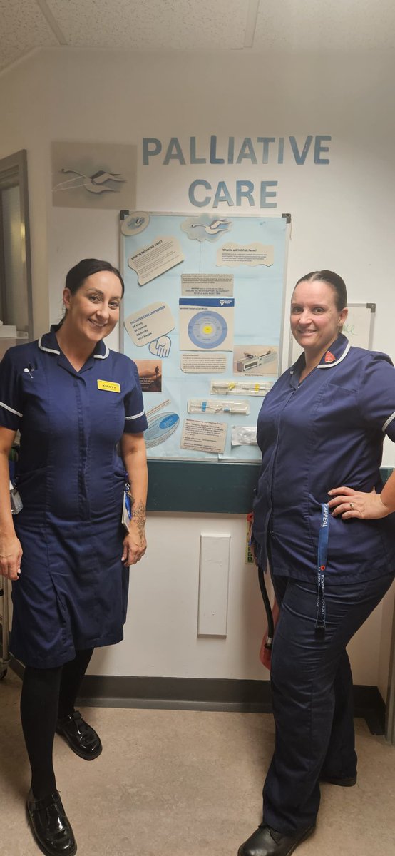 Thank you to the staff on the Acute Stroke Unit at <a href="/WWLNHS/">WWL NHS</a> for putting this Palliative Care display together! Great work.