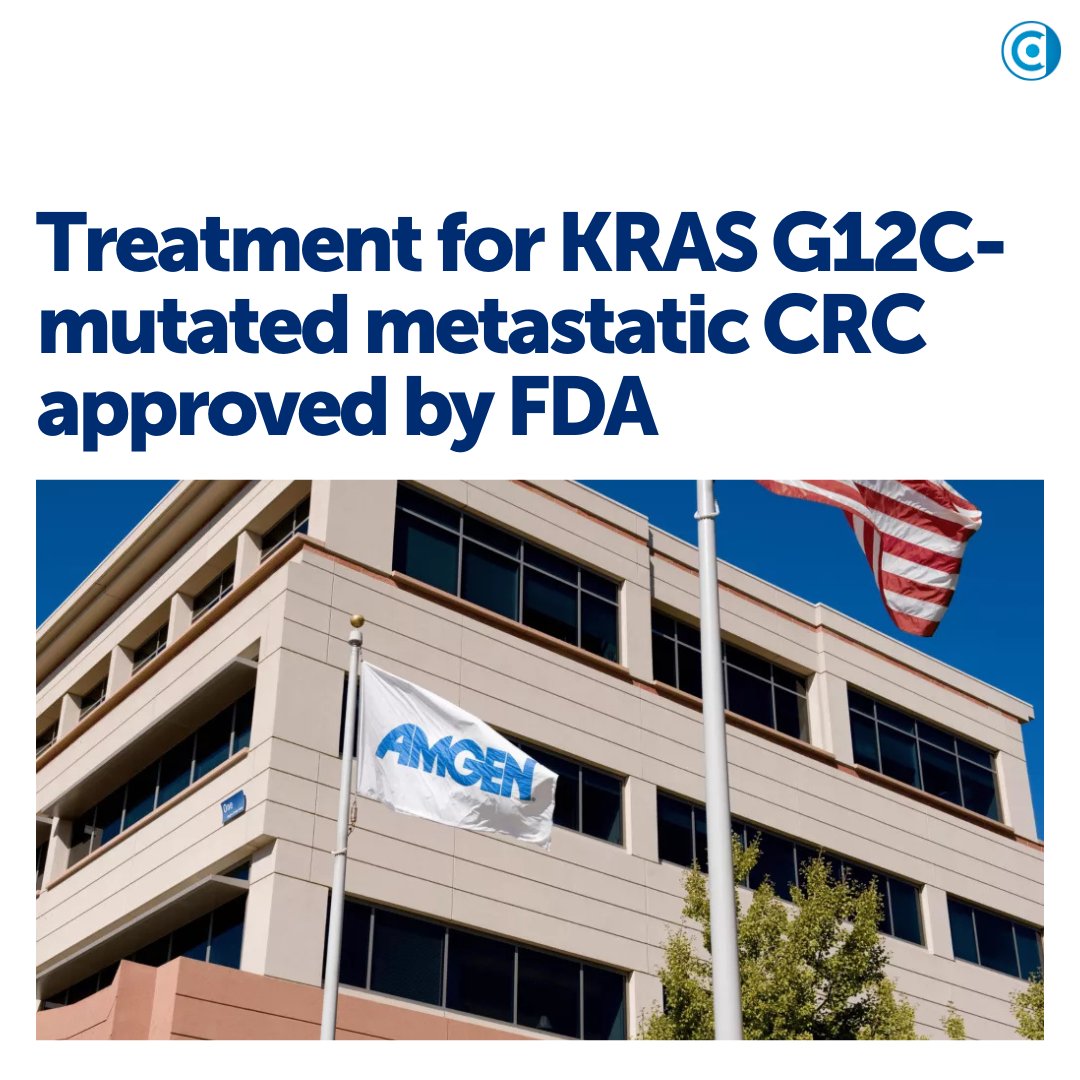 Colorectal Cancer Alliance (@ccalliance) on Twitter photo The U.S. Food and Drug Administration (FDA) has approved sotorasib (Lumakras) plus panitumumab (Vectibix) to treat adults with KRAS G12C-mutated metastatic colorectal cancer (mCRC), according to a press release from Amgen. 
Patients approved for this treatment will have The U.S. Food and Drug Administration (FDA) has approved sotorasib (Lumakras) plus panitumumab (Vectibix) to treat adults with KRAS G12C-mutated metastatic colorectal cancer (mCRC), according to a press release from Amgen. 
Patients approved for this treatment will have