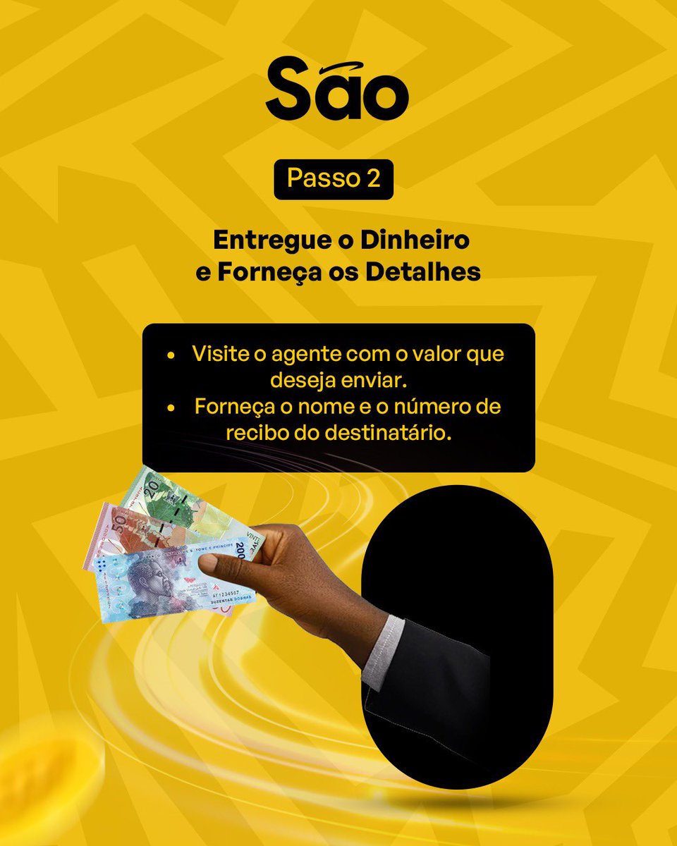 Sao_pay's tweet photo. Envie dinheiro com facilidade! Visite um de nossos agentes de confiança hoje e transfira fundos com facilidade através do São Pay. Rápido, seguro e confiável. #SãoPay #EnvioDeDinheiro #TransferênciaSegura #AgentesDeConfiança #RápidoESeguro #SoluçõesFinanceiras #SãoPayBrasil #sao https://t.co/cAXB8keM1e