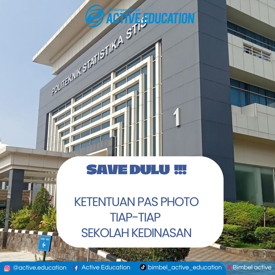 bimbel_active's tweet photo. Kira-kira dah sampai mana nih persiapan para Actioners? Hari juang semakin dekat 😱😱😱
More registration :
📞 0813-3368-1017
📞 0812-3433-0193
🏠 Jl. Timor 21, Mangkujayan, Po.
#activeeducation #sekdin #PKNSTAN #IPDN #STIS #POLTEKIP #STIN #STMKG #POLTEKIM #KEMENHUB #POLTEKSSN https://t.co/9r1Ygt51l9