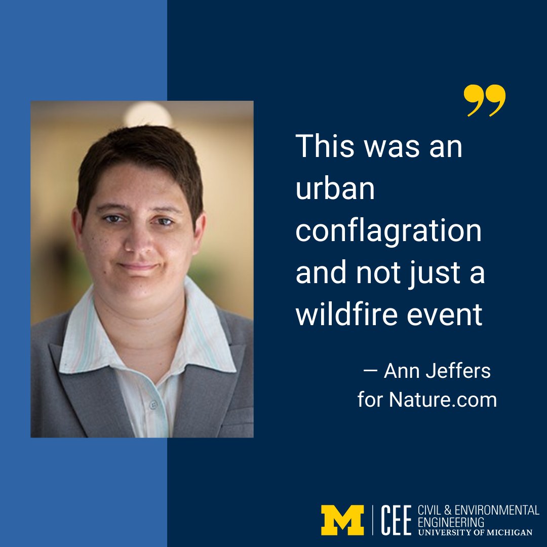 Amidst the recent wildfires in Los Angeles, knowledge from experts like CEE Prof. Ann Jeffers is critical. Jeffers has consulted with news outlets on how weather and wind might affect the fires, and is coordinating with a UCLA team as part of the reconnaissance effort in LA.