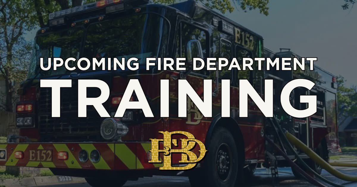Throughout the weekend, you may see crews &amp; apparatus at Bedford City Hall, Building B (2000 Forest Ridge Dr.). We will be conducting training in the building on Saturday &amp; Sunday.

There is NO emergency – just some practice for our crews to continue keeping our community safe!