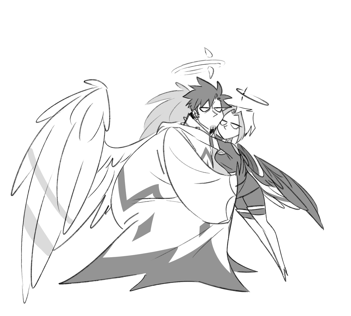 #guitarspear 🎸🗡️

Están viendo a Lucifer, Lilith y Eva discutiendo.