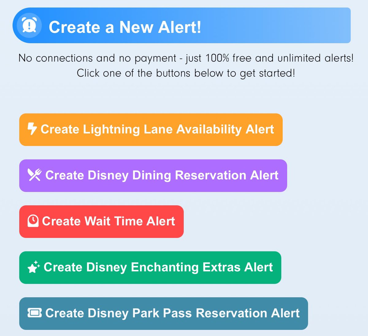 ThrillData's tweet image. We’ve further enhanced our FREE #WaltDisneyWorld and #DisneylandResort dining reservation alerts to search more often!

Get started today at thrill-data.com/alerts/