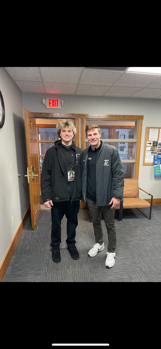 Jonan Miceli (@miceli_jonan) on Twitter photo After a great conversation with <a href="/Coach_Ekkens/">Brett Ekkens</a> I am blessed to receive an offer from Tiffin!!
<a href="/CoachBennettW/">Bennett White</a> <a href="/Coach_ZBlair/">Zack Blair</a>
<a href="/FootballAurora/">Aurora Christian Football</a> #AGTG After a great conversation with <a href="/Coach_Ekkens/">Brett Ekkens</a> I am blessed to receive an offer from Tiffin!!
<a href="/CoachBennettW/">Bennett White</a> <a href="/Coach_ZBlair/">Zack Blair</a>
<a href="/FootballAurora/">Aurora Christian Football</a> #AGTG