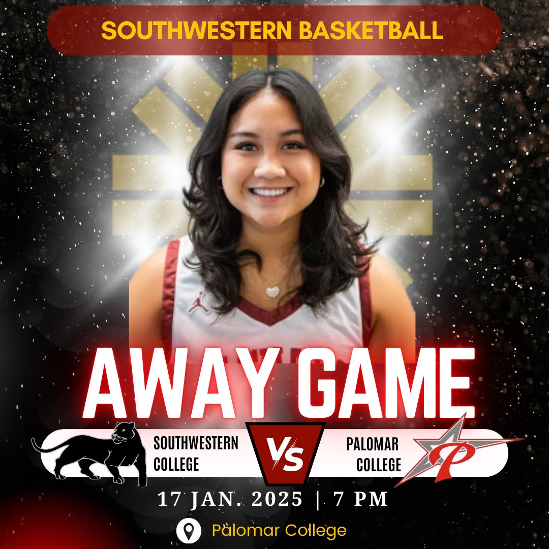 Game Day 

Southwestern College vs Palomar College 

Tipoff 6pm