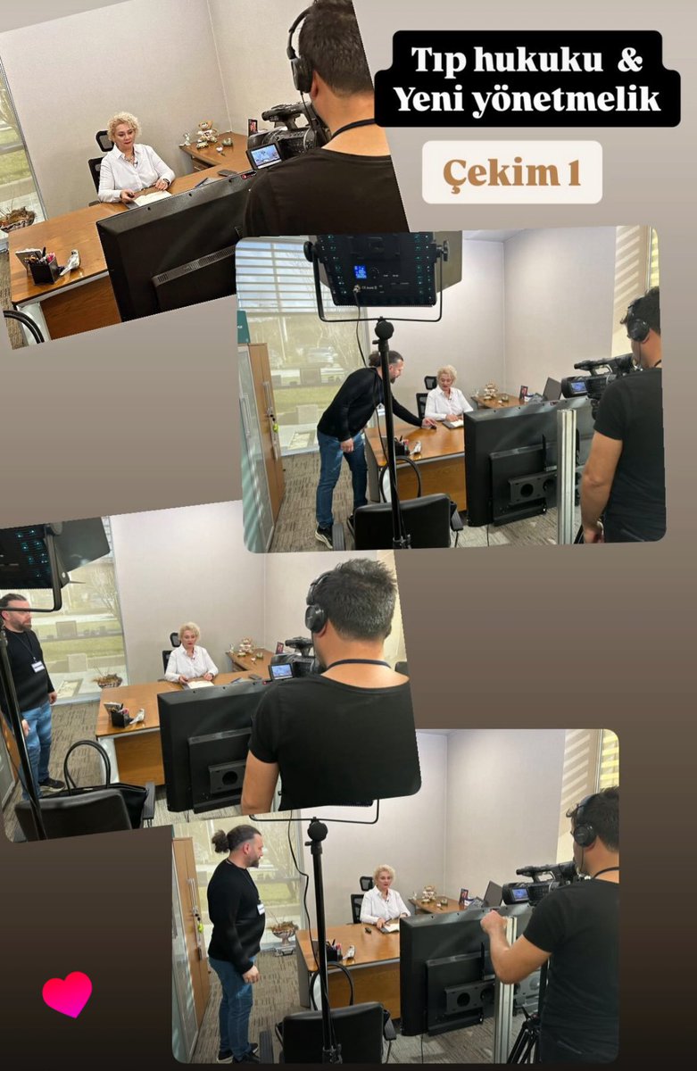 Çekim çok keyifliydi🥰. Emeği geçen herkese teşekkür ederim 🙏🏻 #tıphukuku