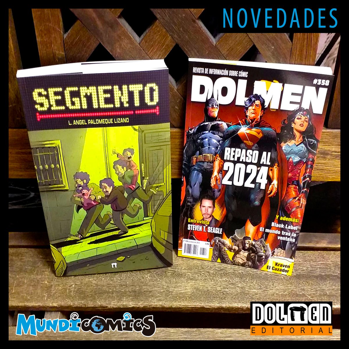 Vuelve a haber papel en el menú muchach@sssss...!!!
🆕NOVEDADES🆕
Superhéroes, humor, biografías, espada y brujería, manga...

DESTACAMOS:
🚨 Planeta Hulk: Alpha
🚨 Must Have: Contienda de Campeones
🚨 Kiss Alive
🚨 Segmento
🚨 Yuru Days #01

Nueva web🔷 mundicomics.com