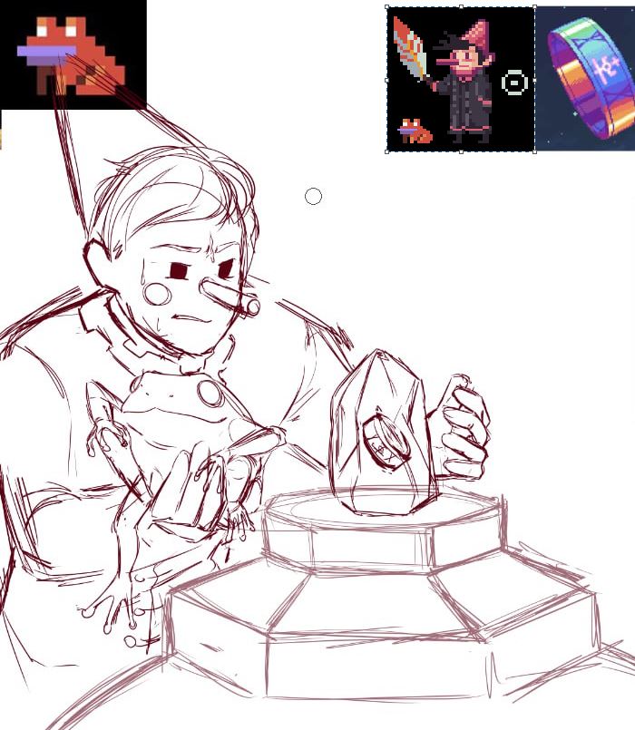 gevorla's tweet image. After collecting donuts, our hero Benito sets off on a quest to find the legendary iridescent ring. Will he manage to uncover the final missing piece for his collection? ✨💍

@RuniverseGame  x @ForgottenRunes 

#RuniverseGame #ForgottenRunes #PlayAndEarn #NFTGaming #GameFi…