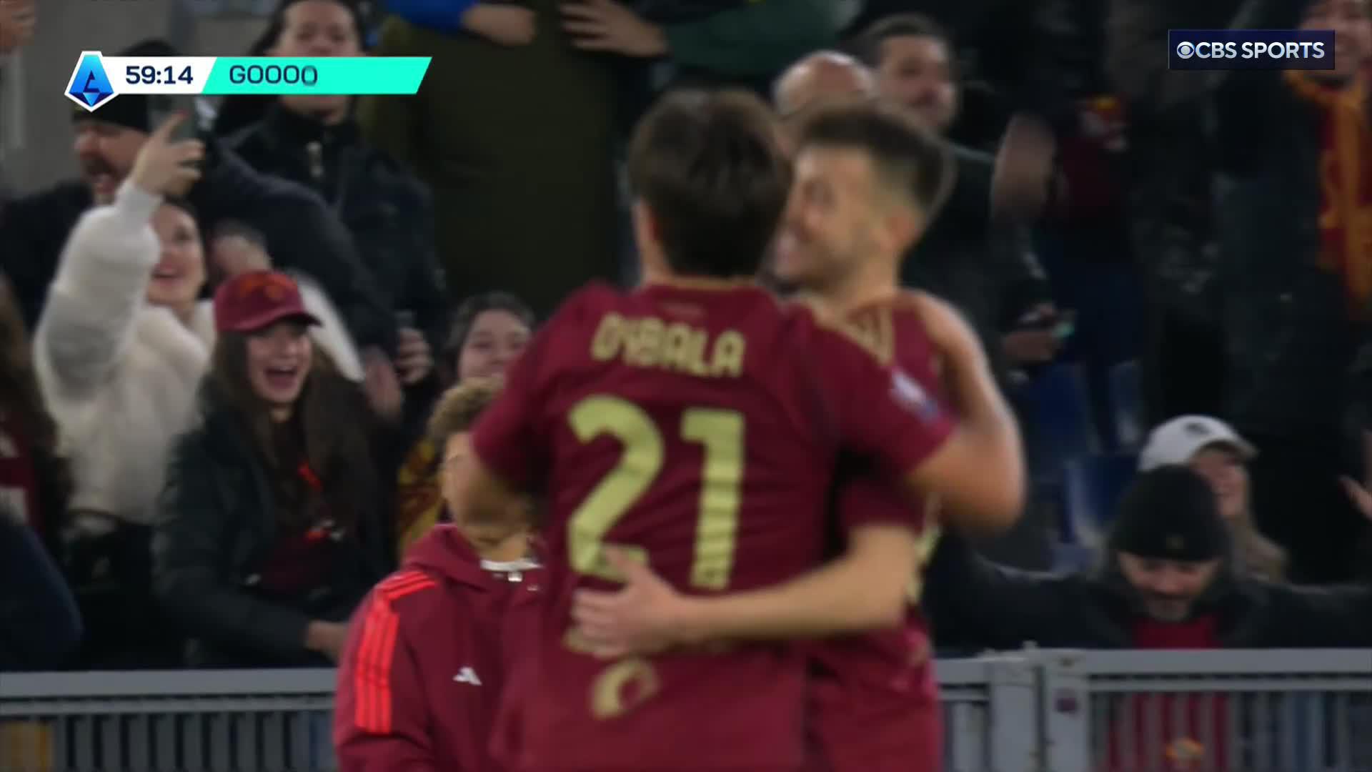 Stephan El Shaarawy scores against his former club on his 300th appearance for Roma 👏