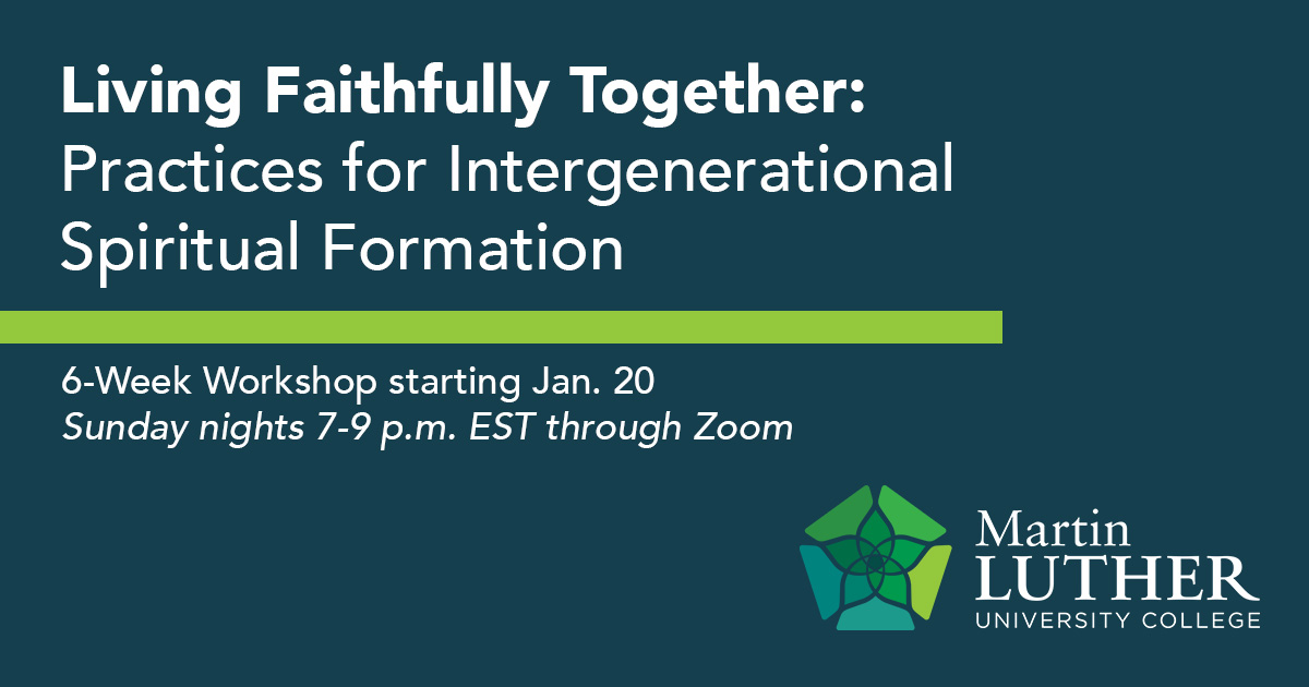 Join in six workshops designed to help you gain confidence integrating spiritual practice and faith formation into routine activities with children ages 0-12.
  
Delivered through Zoom starting Jan. 20, 2025.  Learn more: ow.ly/NPwl50UsycQ