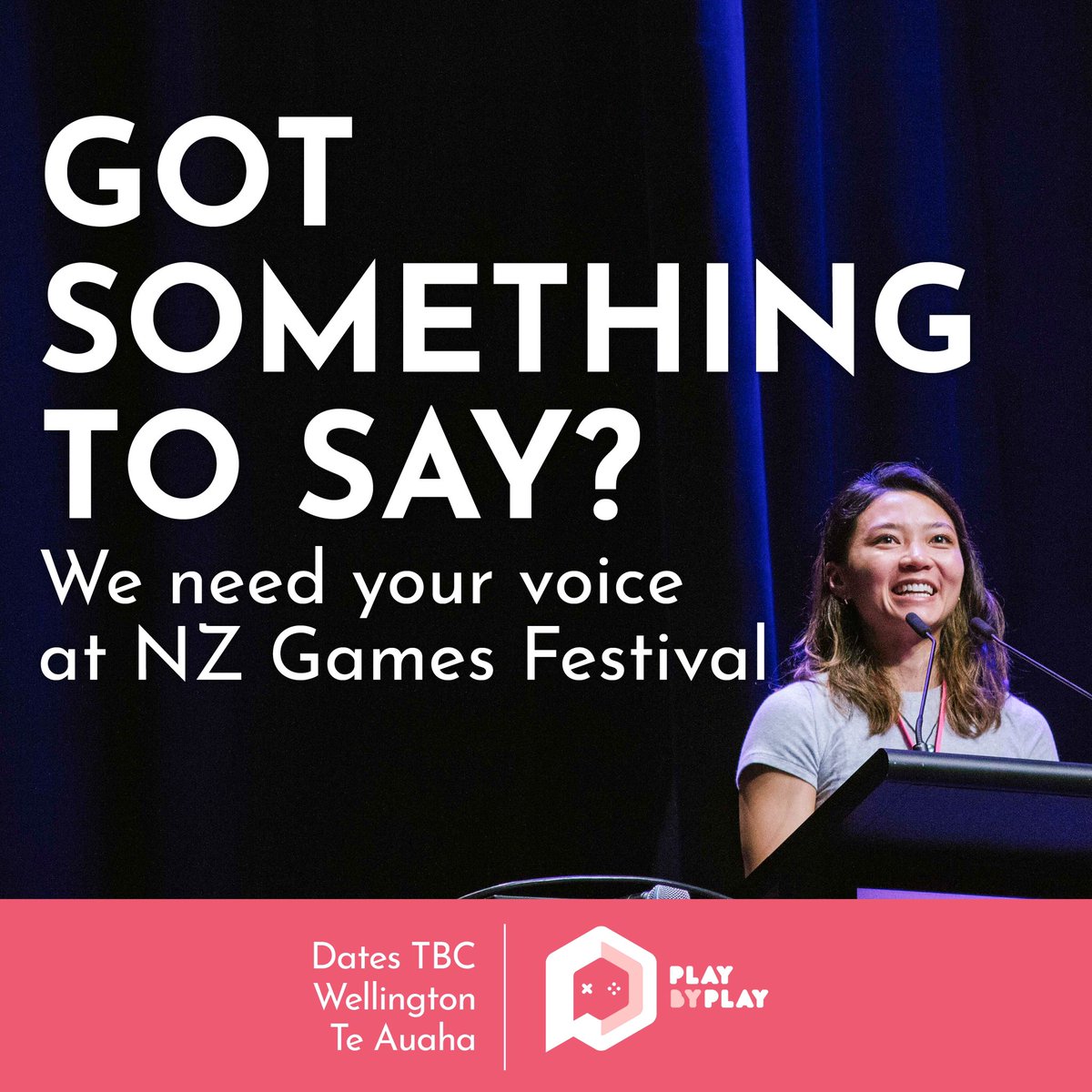 nzgamesfest's tweet photo. 📣Aotearoa’s most unique game conference is back again for 2025! 📣
We are excited to invite speakers of all backgrounds and experience levels to join us.

⏰Talk submissions for Play by Play 2025 close 11.59pm Friday 28th of February 2025.

🔗 Apply here: https://t.co/rnNJMOHlqV https://t.co/nZj9oyQU0A
