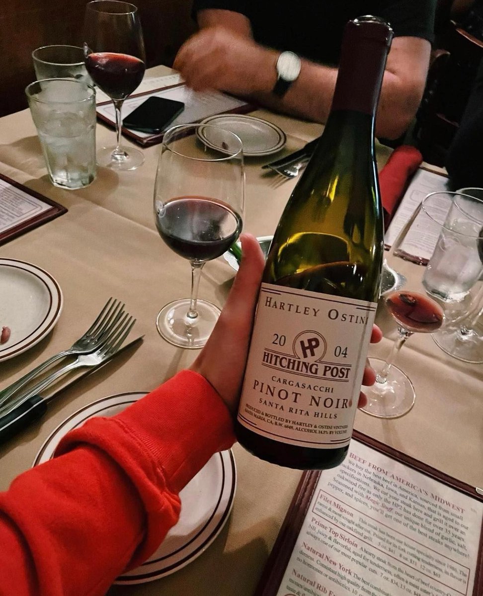 HitchingPost2's tweet photo. The perfect way to elevate your dining experience. 🍷🍷🍷

#HP2 #Hitchingpost2 #buellton https://t.co/6W04BJsYiQ