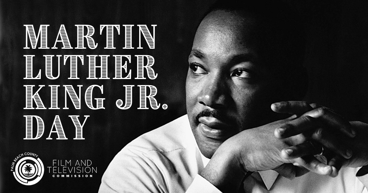 PBCFilmandTV's tweet photo. Our office will be closed Monday, January 20, in observance of Martin Luther King Jr. Day. We will reopen Tuesday, January 21, at 8:30 a.m. You can apply for film permits online at https://t.co/6D7X1yKCj5. #MLK #MLKDay #ThePalmBeaches #FilmPermits #FreePermits #PhotoPermits https://t.co/KqVBW2yYu4