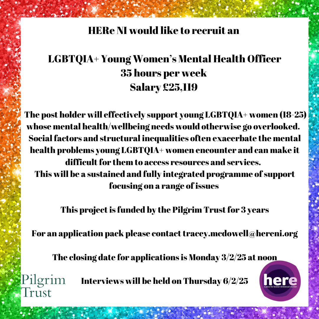 Come work with us! Thanks to <a href="/ThePilgrimTrust/">Pilgrim Trust</a>  for this opportunity