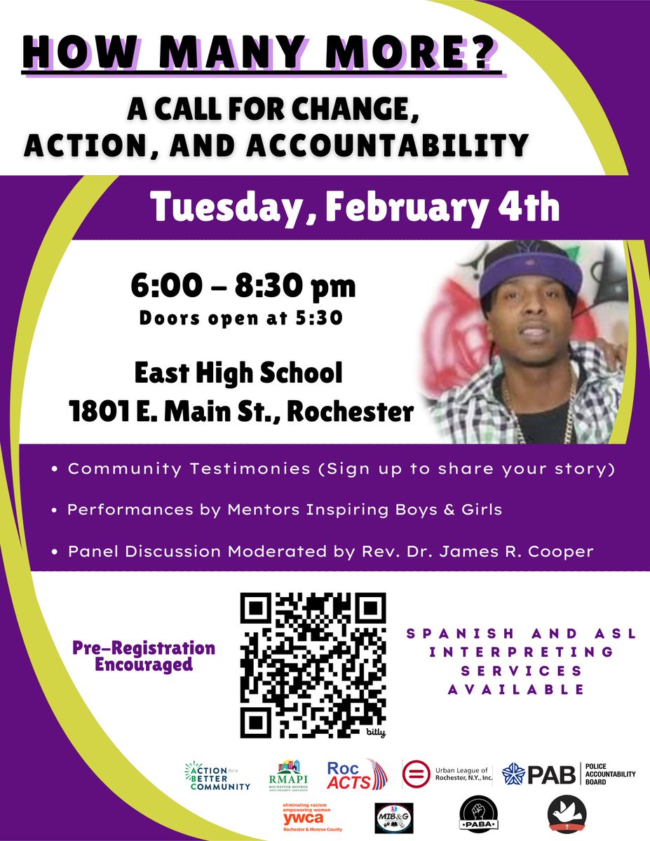 Rochester Police Accountability Board tweet media