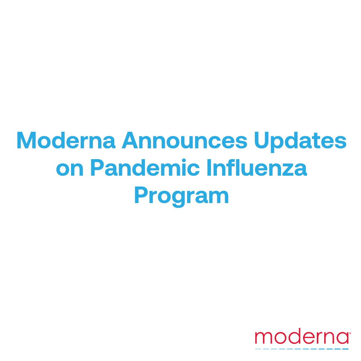 Moderna tweet media