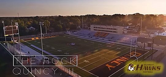 Stadium of the Night 🌚

🏟️ QU Stadium "The Rock"
✅ Capacity: 3,000
📍Quincy, Illinois 

Home of @<a href="/QUHawksFootball/">Quincy University Football</a> 

The stadium is surrounded by its original limestone wall built in 1938.