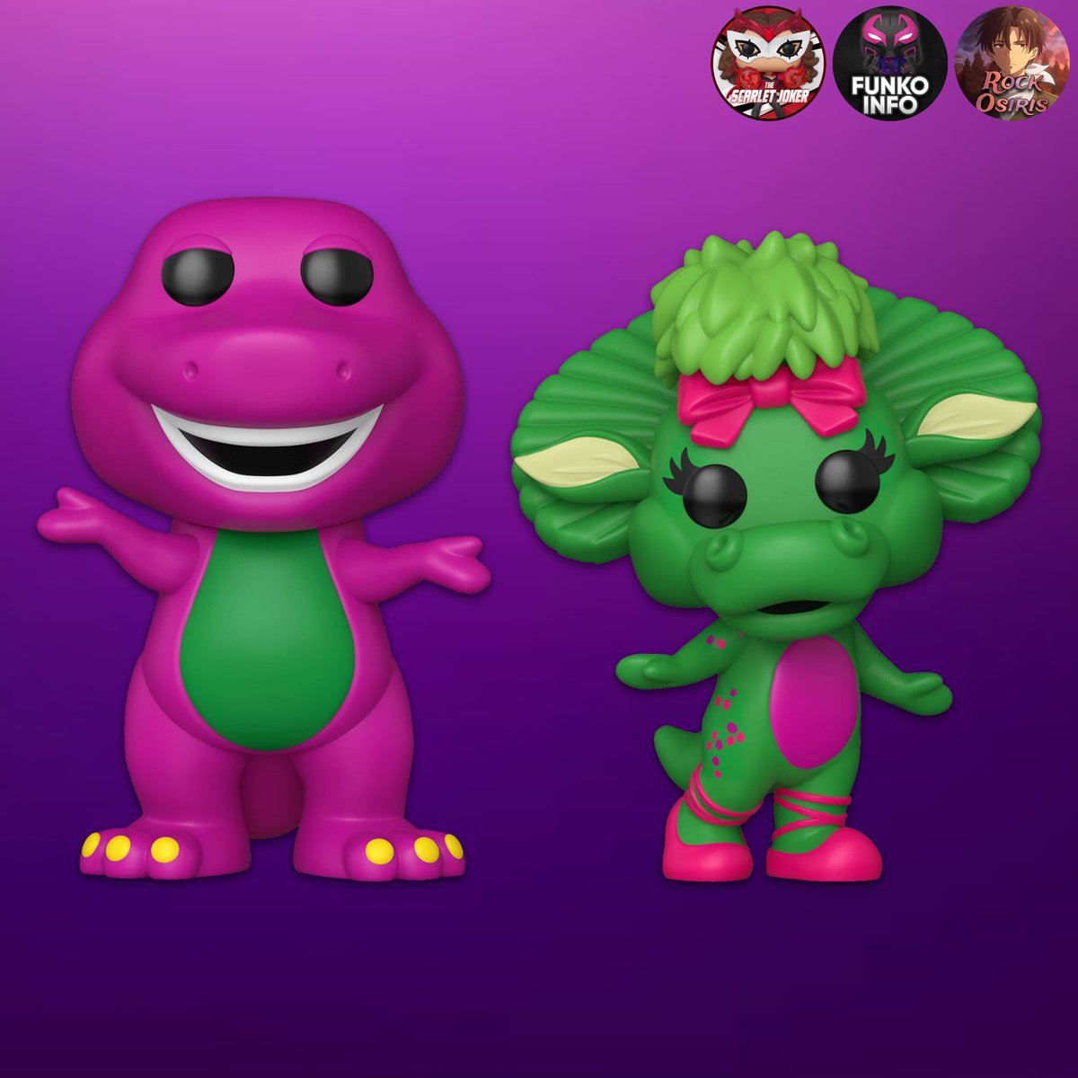 funko pop! バーニー　ベイビーボップ Funko Pop! Retro Toys Baby Bop The Triceratops #146 Barney