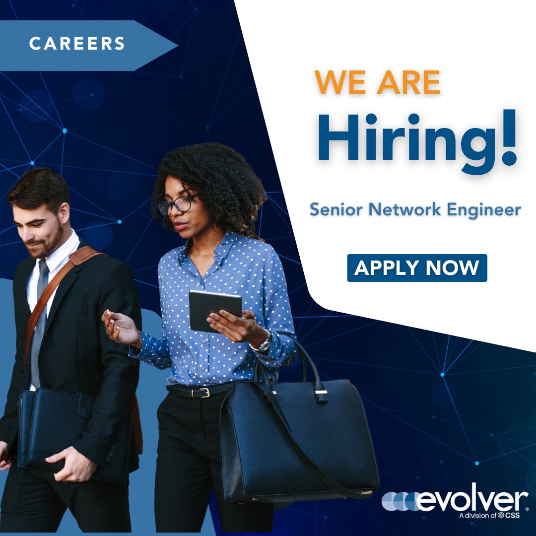 Evolver Federal is hiring a Senior Network Engineer with expertise in Cisco hardware to lead the redesign and implementation of upgraded network infrastructure for a government client in Washington, DC. This is a full-time position offering a competitive salary and benefits