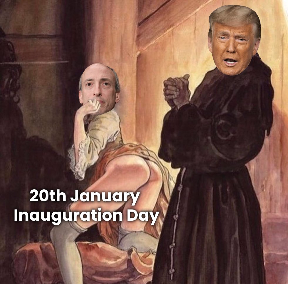 soltemptation's tweet image. Gary Gensler, you will be missed.....

NOT.